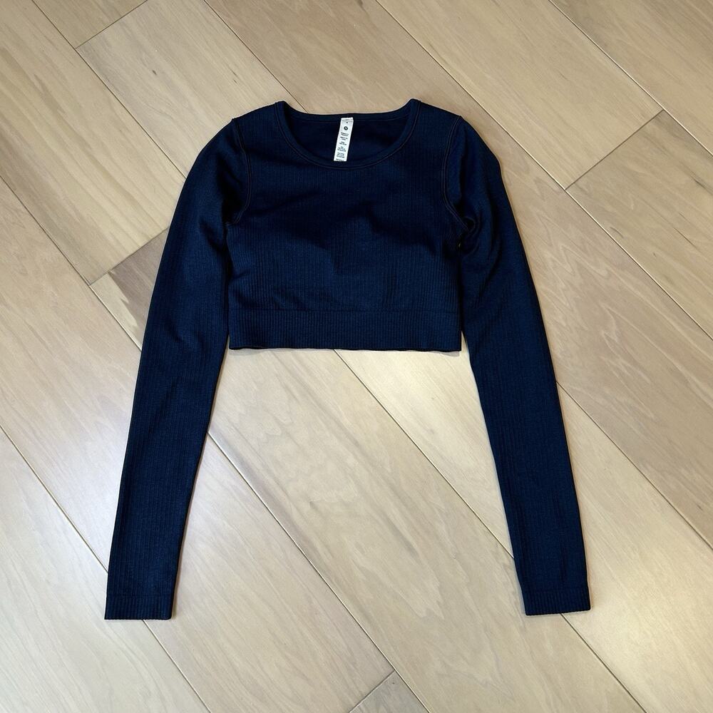 Lululemon Ebb to Street Shirt Light Support Long Sleeve Women’s 4